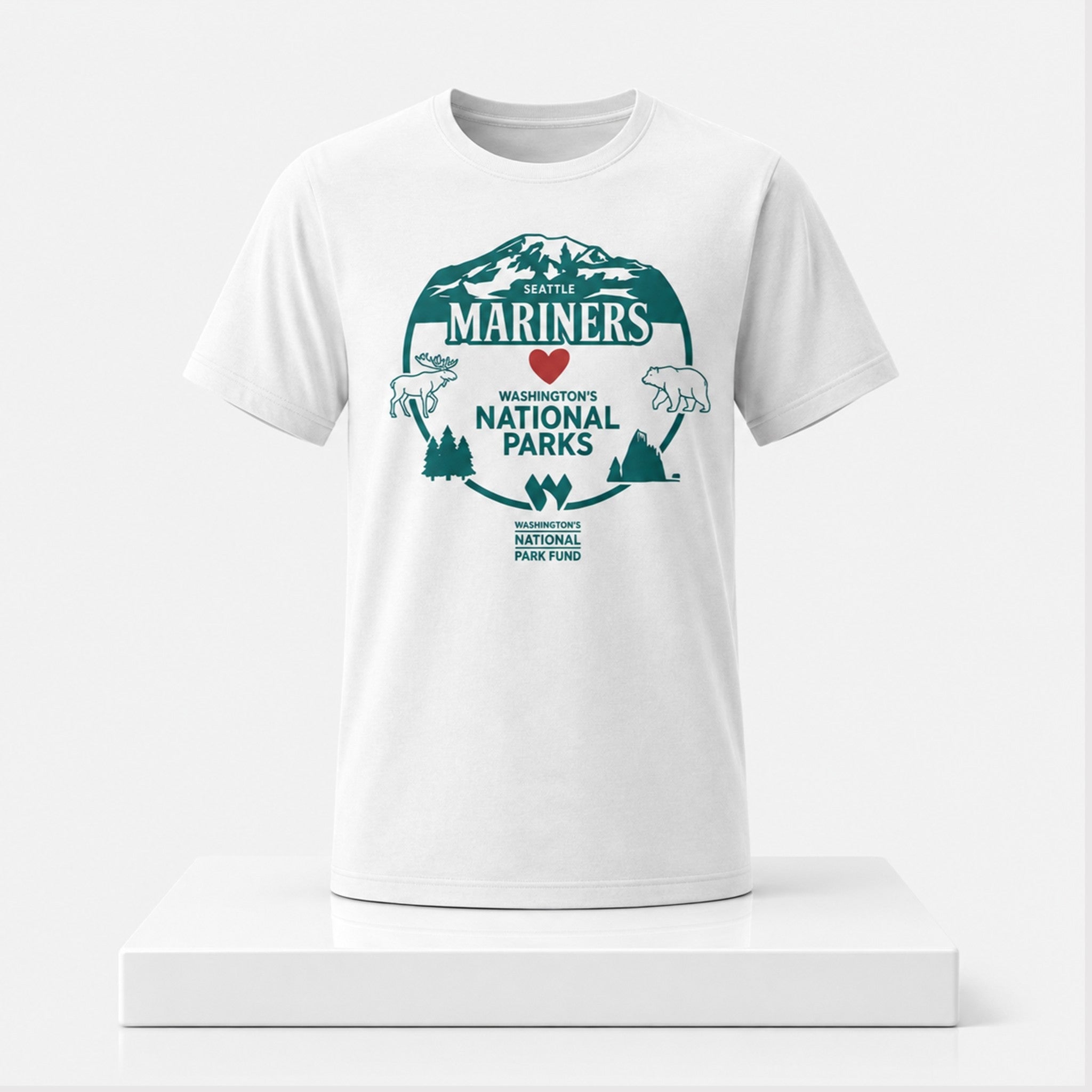 Mariners Washington's National Parks Night Shirt 2026 Seattle Mariners Merch Gifts For Fans - Merchluma