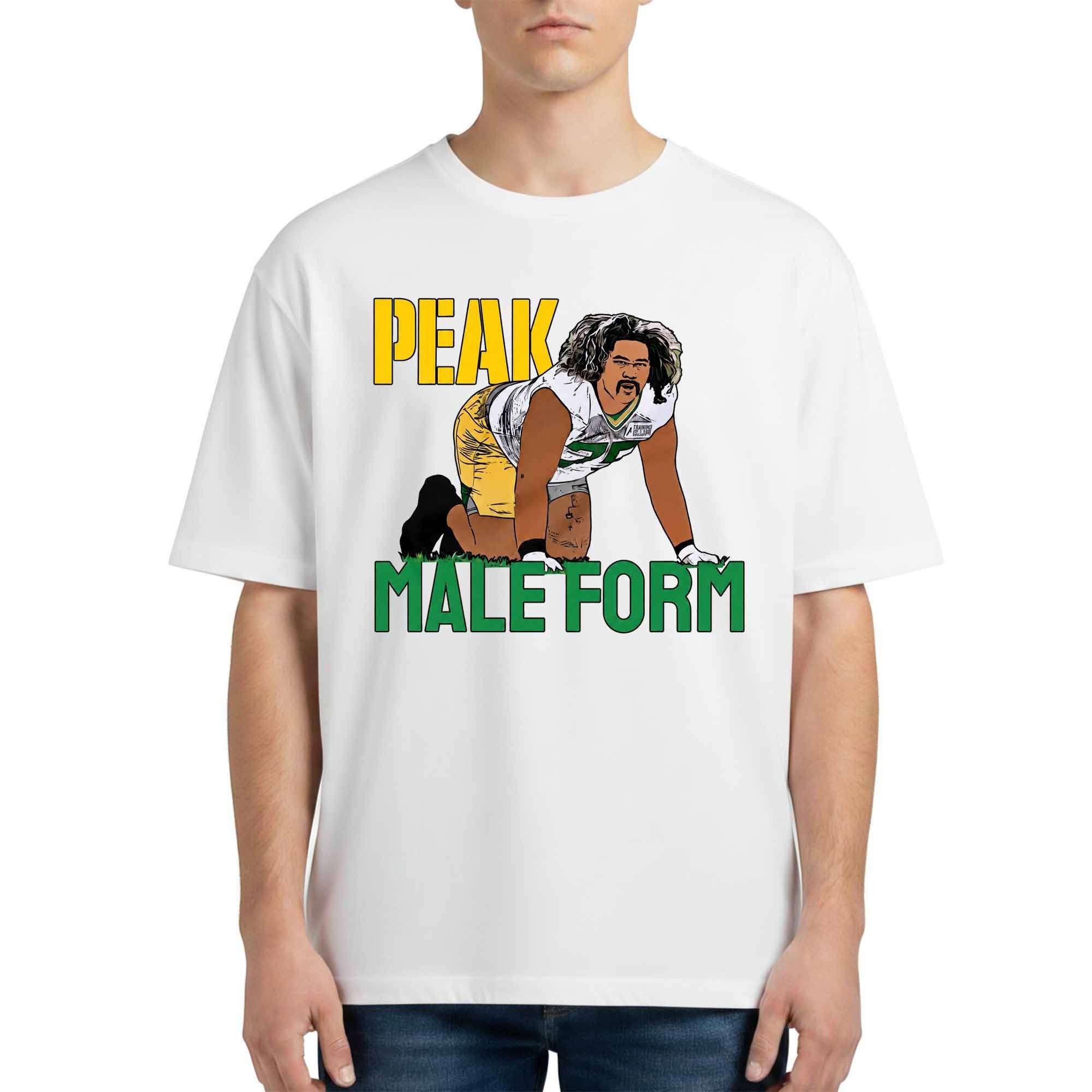Sean Rhyan Peak Male Form Shirt Green Bay Packers Merch Football Fan Gift Ideas - Merchluma