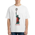 Statue Of Liberty Red Dress Shirt Women's Rights Equality Freedom T-Shirt Friends Gifts - Merchluma