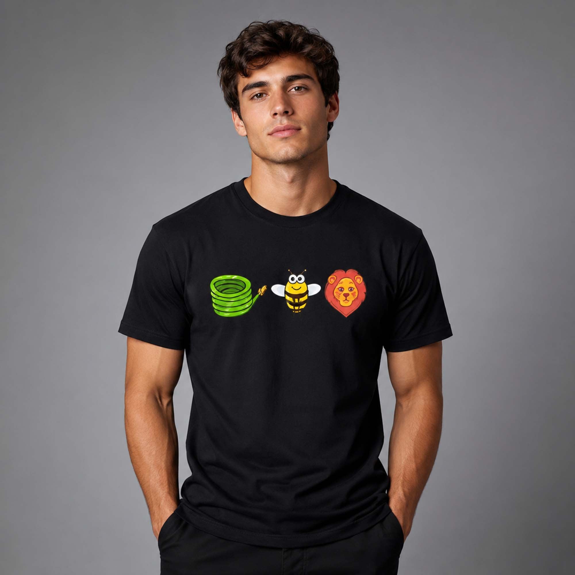 Hose Bee Lion Shirt Funny Dating Pun T-Shirt Gifts For Friends - Merchluma