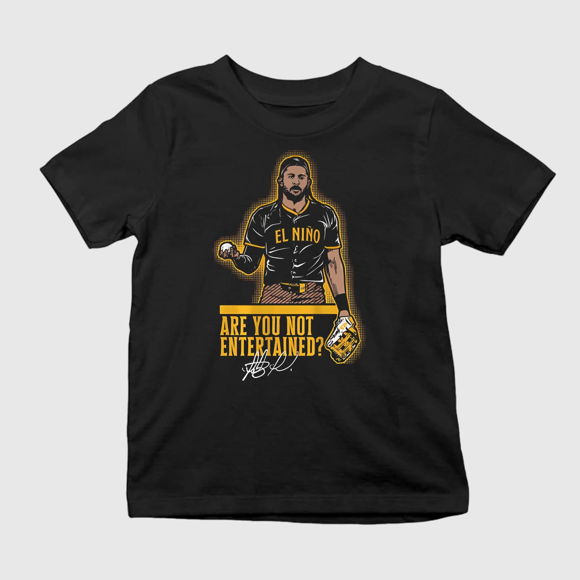 Tatis Are You Not Entertained Shirt San Diego Padres Merch Presents For Baseball Fans - Merchluma