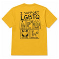 I Support LGBTQ Liquor Guns Beers Titties Quickies Shirt Pride Gay T-Shirt Funny Gifts - Merchluma