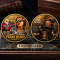 Frank Beard Memorial Commemorative Coin ZZ Top Rock Band Drummer Music Legend Merch Fans Gifts - Merchluma