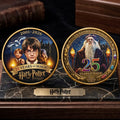 Harry Potter 25 Years Of Magic Graphic Commemorative Coin 25th Anniversary Hogwarts Fan Merch - Merchluma