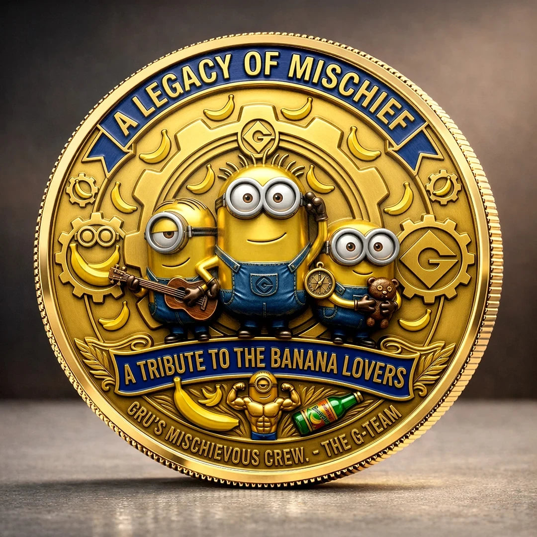 Minions And Monsters 2026 A Legacy Of Mischief Commemorative Coin Ancient Egypt Keepsake For Fan - Merchluma