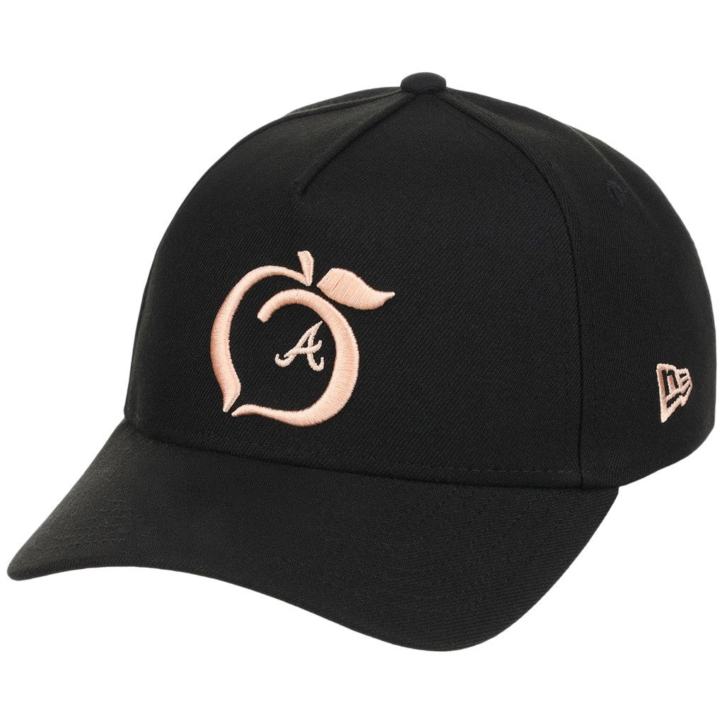 Lids Hat Drop Atlanta Crown The City Merch Atlanta Braves Peach Embroidered Hat Present For Fan - Merchluma
