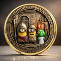 Minions And Monsters Commemorative Coin 2026 Collector Keepsake Gifts For Cartoon Lovers - Merchluma