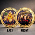 Star Trek Voyager 60 Years Anniversary Commemorative Coin Star Trek Merch Gifts For Fans - Merchluma