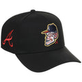 Lids Hat Drop Atlanta Crown The City Merch Atlanta Braves Skull Embroidered Hat Gift For Fans - Merchluma