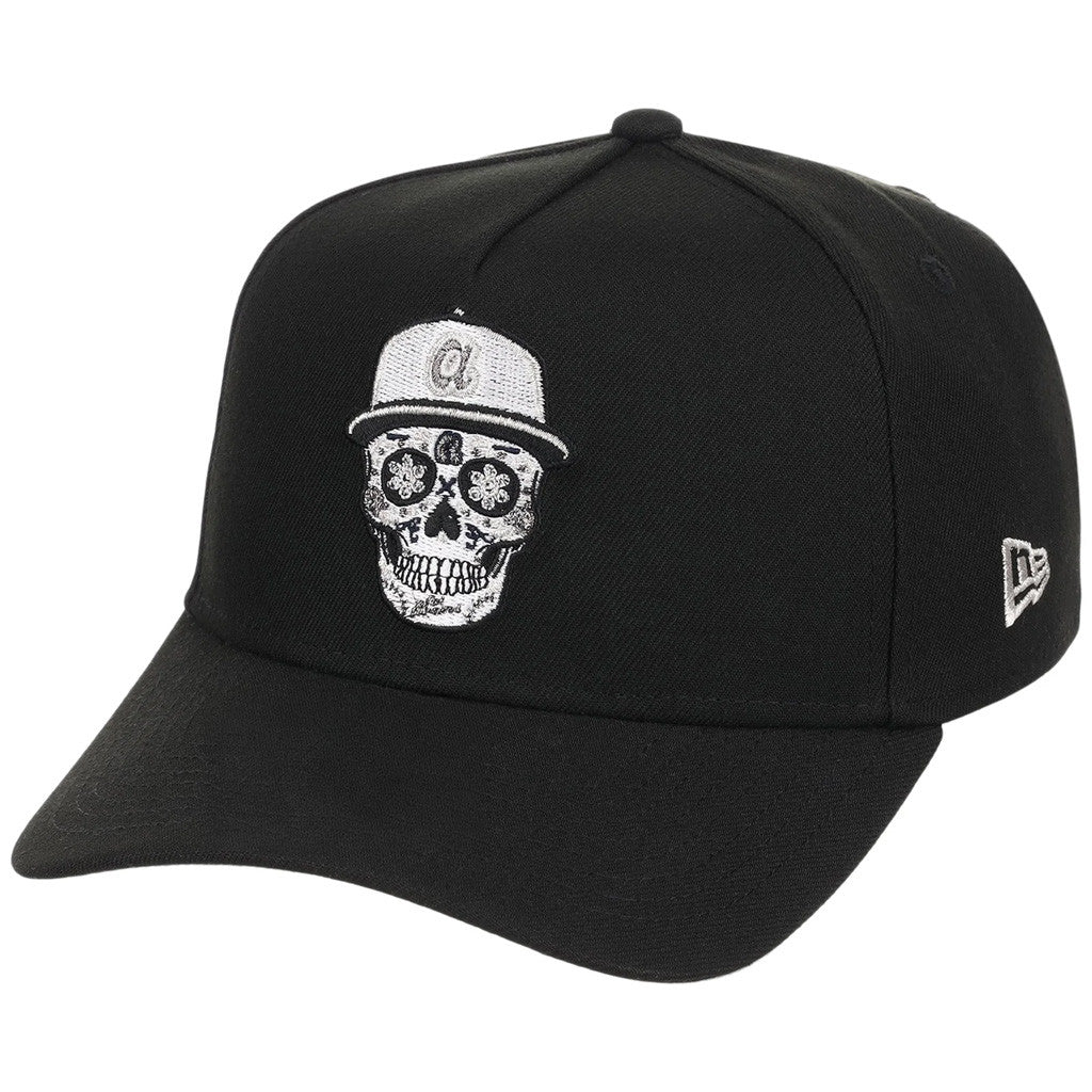 Lids Hat Drop Atlanta Crown The City Merch Atlanta Braves Skull Hat Present For Baseball Fans - Merchluma