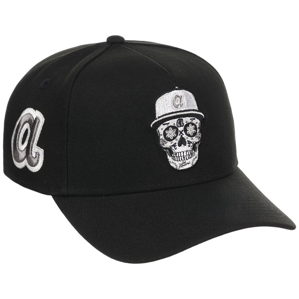 Lids Hat Drop Atlanta Crown The City Merch Atlanta Braves Skull Hat Present For Baseball Fans - Merchluma