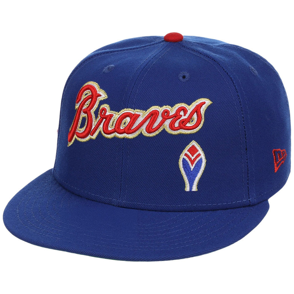 Lids Hat Drop Atlanta Crown The City Merch Atlanta Braves Coop Script Snapback Hat Gift For Fan - Merchluma