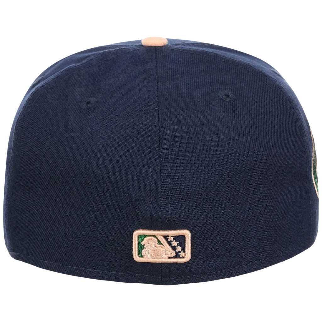 Lids Hat Drop Atlanta Crown The City Merch Augusta Greenjackets Peach Snapback Hat Embroidered - Merchluma