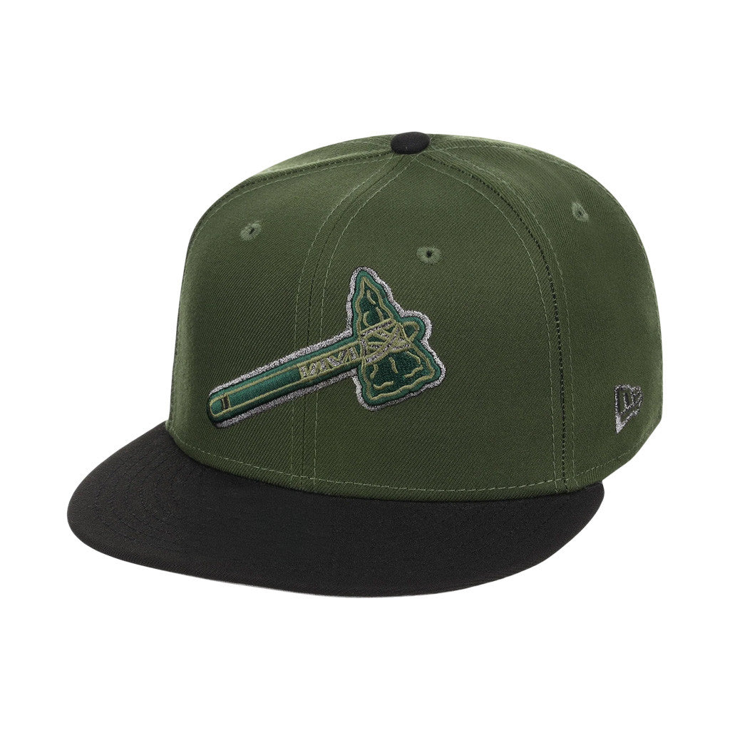 Lids Hat Drop Field Ops Merch Atlanta Braves Snapback Hat Embroidered Gift For Baseball Lovers - Merchluma