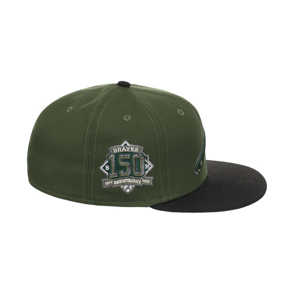 Lids Hat Drop Field Ops Merch Atlanta Braves Snapback Hat Embroidered Gift For Baseball Lovers - Merchluma
