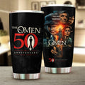 The Omen 50 Years Anniversary Tumbler Horror Film The Omen Merch Gifts For Movie Fan - Merchluma