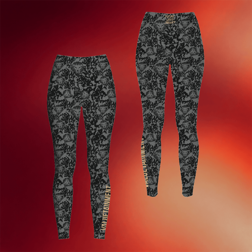 Valuetainment Merch 2026 Future Looks Bright Pattern Leggings Best Gifts For Women - Merchluma