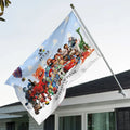 Pixar 40 Years Of Magic 1986 2026 Anniversary Flag Animation Movie Characters Flag Pixar Merch - Merchluma