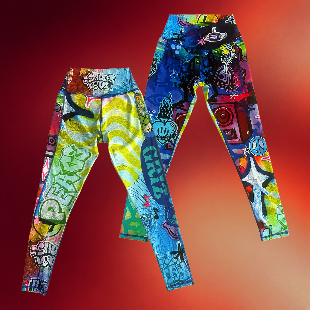 GRiZ Merch 2026 Stay In Tune Leggings Show Love Leggings Gifts For DJ Fans - Merchluma
