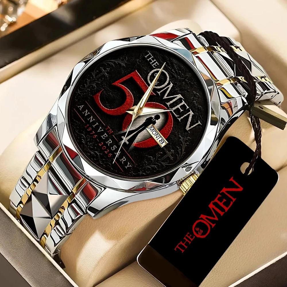 The Omen 50th Anniversary 1976-2026 Watch Classic Horror Movie The Omen Merch Fans Gifts - Merchluma