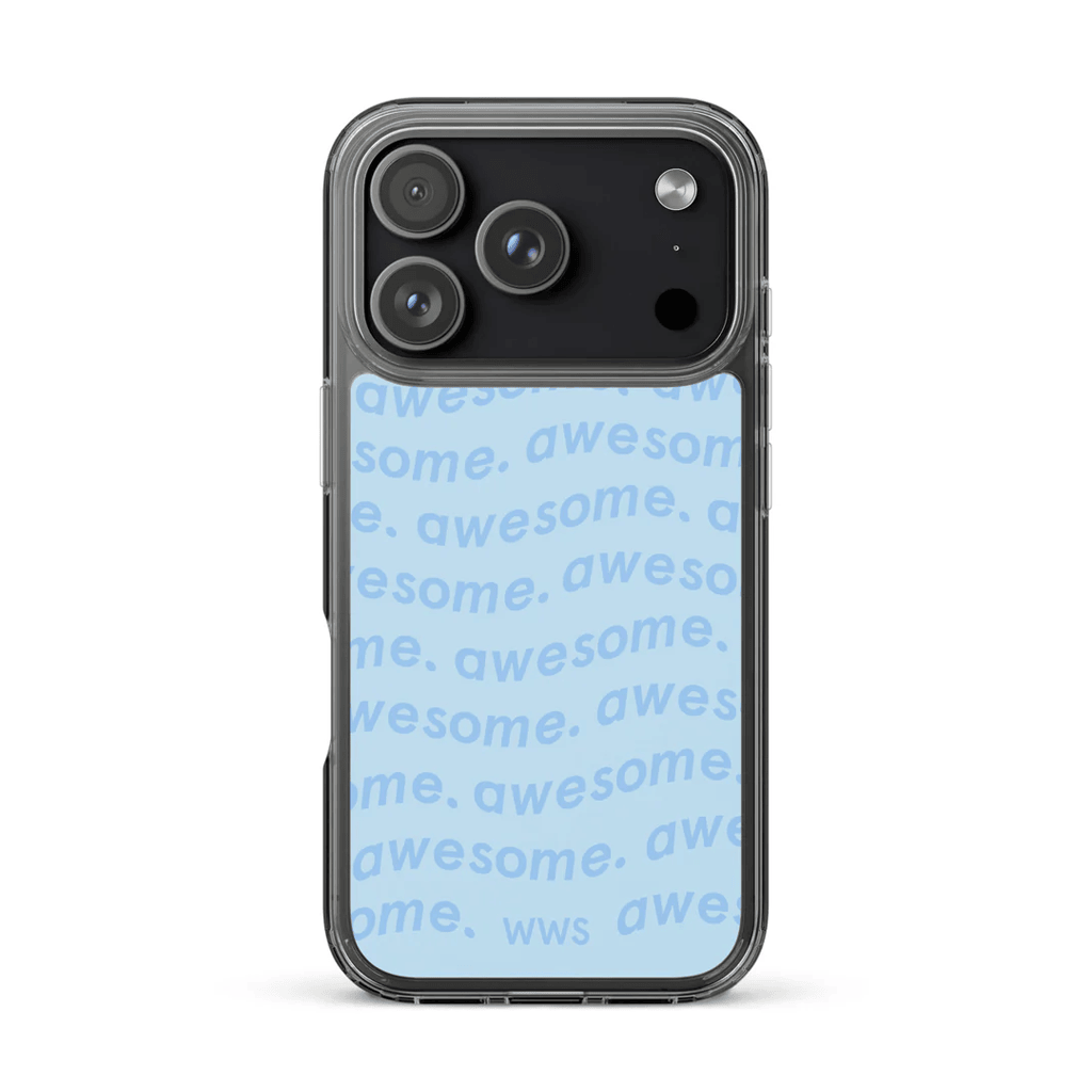 What We Said Merch 2026 Blue Awesome Phone Case What We Said Podcast Merch Fan Gifts - Merchluma