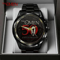 The Omen 50 Years Anniversary Watch 1976-2026 Horror Film The Omen Merch Gifts For Fans - Merchluma
