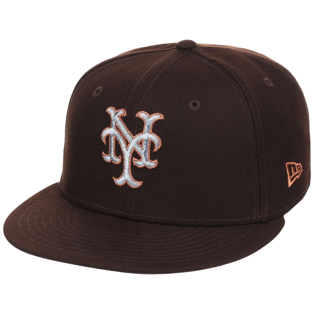Lids Hat Drop Frosted Bark Merch New York Mets Snapback Hat Embroidered Gift For Baseball Fans - Merchluma