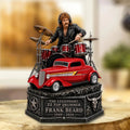 Frank Beard Merch ZZ Top Drummer Classic Rock Tribute Acrylic Plaque Display Room Decor - Merchluma