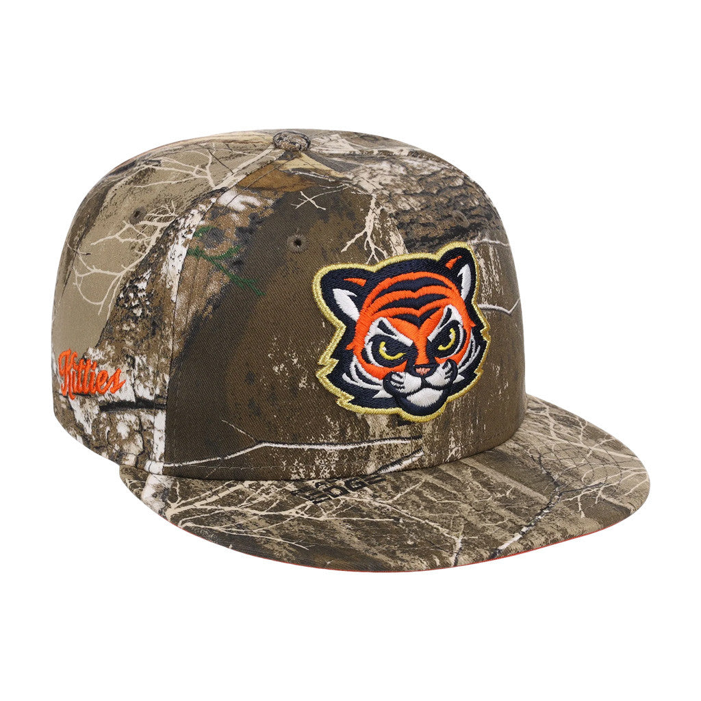 Lids Hat Drop Minor League Monday Theme Night Remix Merch Erie Sea Wolves Camo Snapback Hat - Merchluma