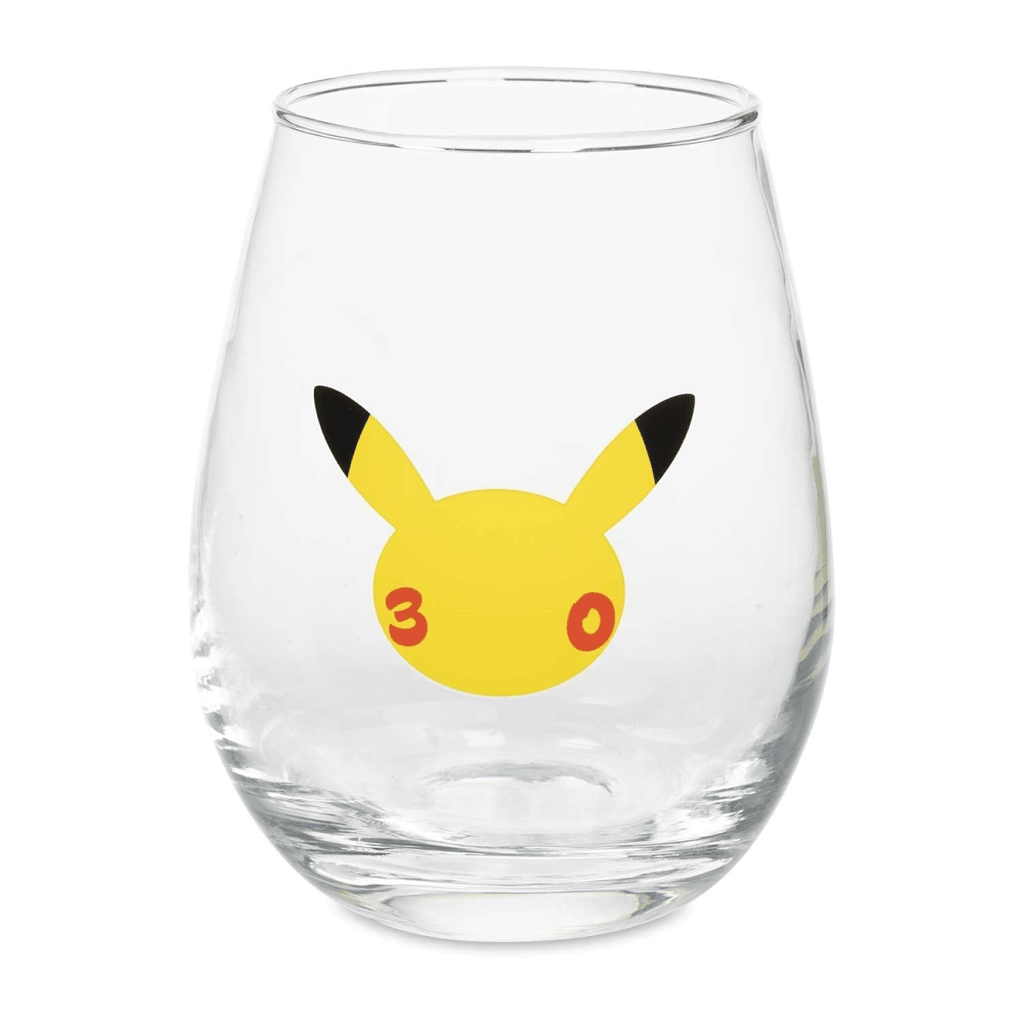 Pokemon Merch 2026 Pokemon 30th Celebration Wine Glass Unique Gift For Boyfriend Birthday - Merchluma