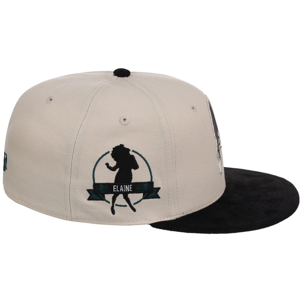 Lids Hat Drop Seinfeld Pack Merch Elaine Silhouette Snapback Hat Gift For Sitcom Lovers - Merchluma