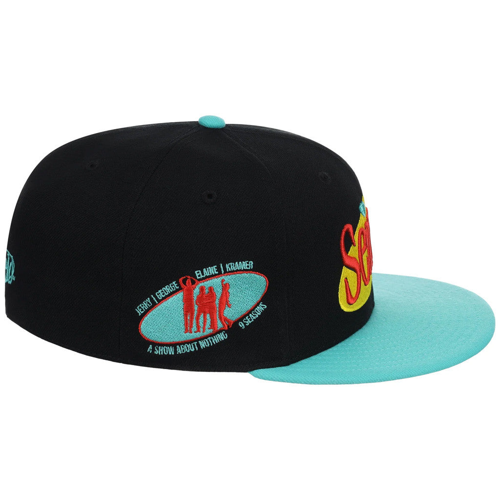 Lids Hat Drop Seinfeld Pack Merch Logo Snapback Hat Seinfeld Sitcom Merch Gift For Fans - Merchluma