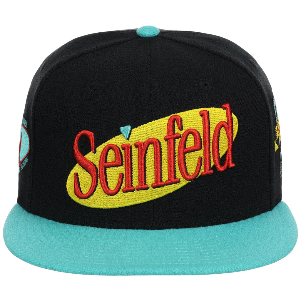 Lids Hat Drop Seinfeld Pack Merch Logo Snapback Hat Seinfeld Sitcom Merch Gift For Fans - Merchluma