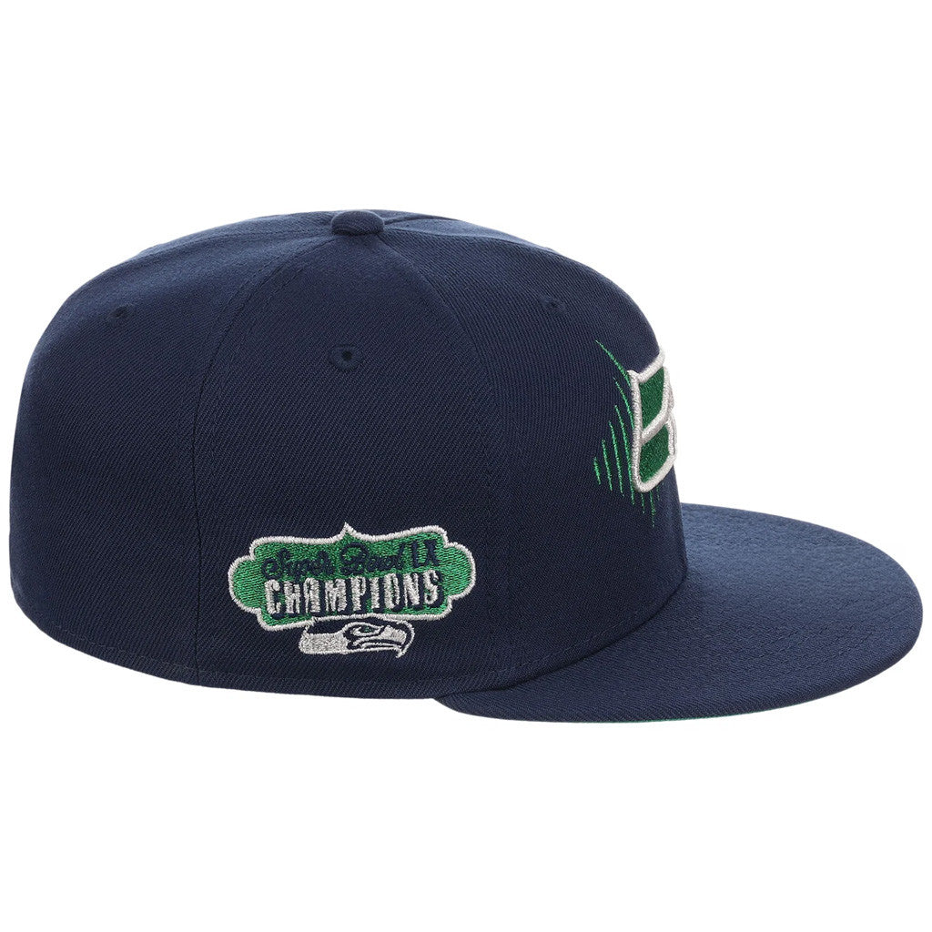 Lids Hat Drop Seattle Variety Pack Merch Seattle Seahawks Snapback Hat Navy Gift For Fans - Merchluma