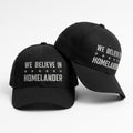 The Boys We Believe In Homelander Hat Embroidered The Boys Merch Gifts For Brother - Merchluma