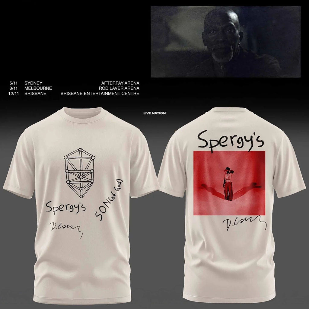 Daniel Caesar Merch Son Of Spergy Tour 2026 T-Shirt Gifts For Music Enthusiasts - Merchluma