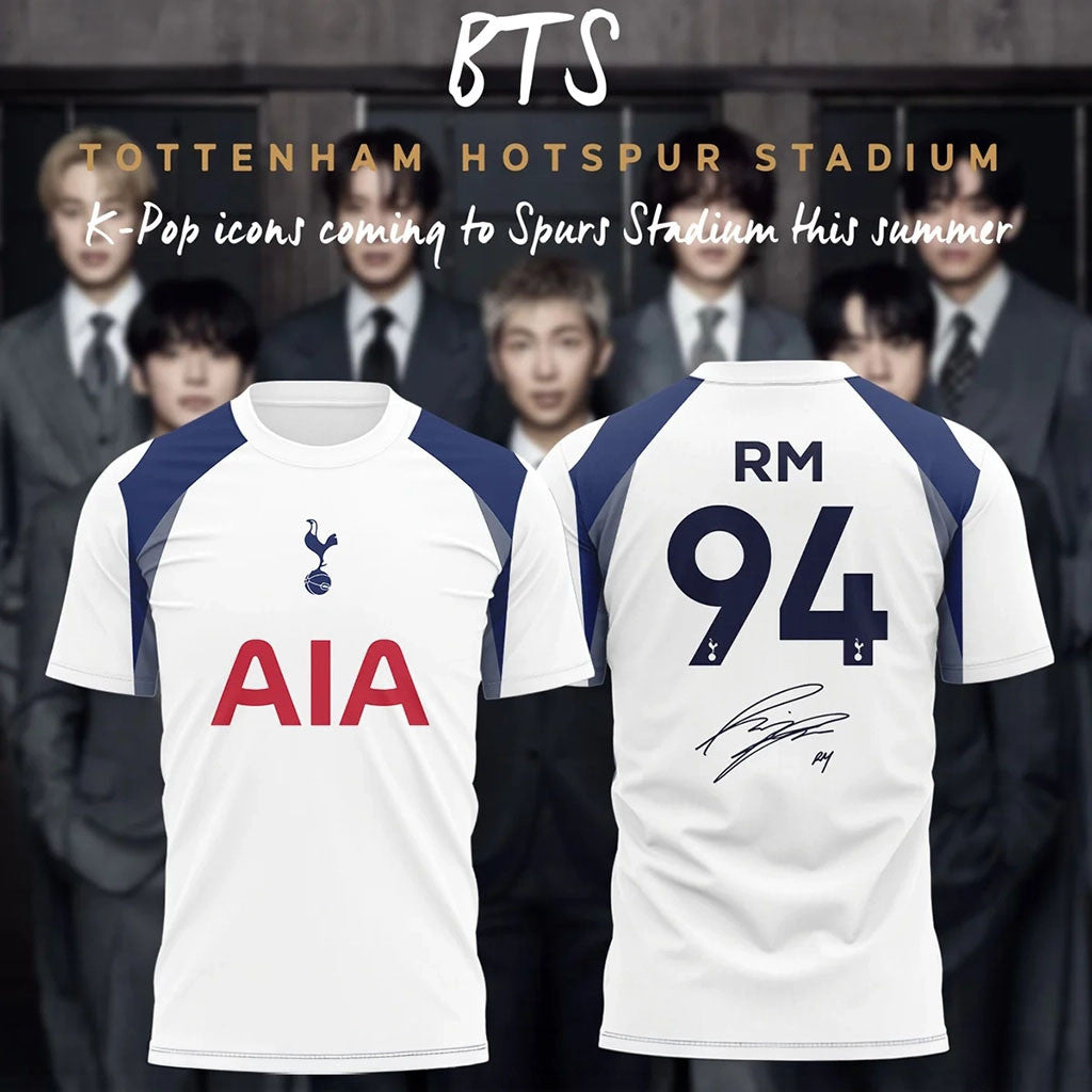 #94 RM BTS World Tour Arirang In London T-Shirt BTS RM Merch Gifts For Kpop Lovers - Merchluma