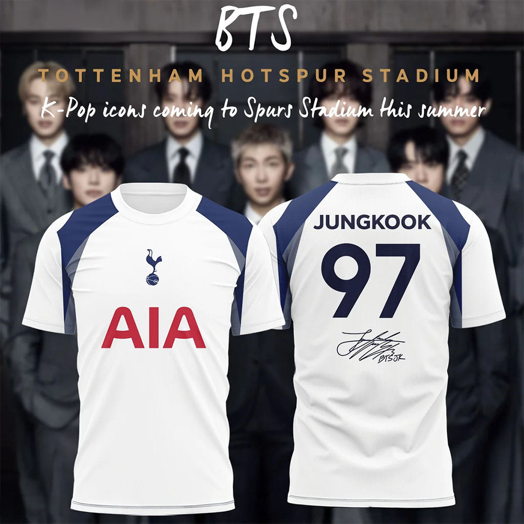 #97 Jungkook BTS World Tour Arirang In London T-Shirt BTS Jungkook Merch Gifts For Kpop Fan - Merchluma