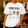 Nurse Halloween Spooky Vitals Shirt Funny Spooky Season T-Shirt Gifts For Halloween - Merchluma