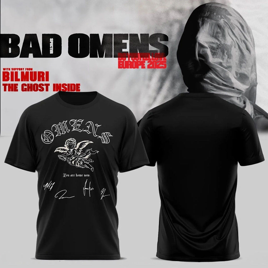 Bad Omens Merch 2026 Bad Omens Do You Feel Love Tour T-Shirt Signed Presents For Music Lovers - Merchluma