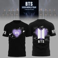 BTS World Tour 2026 Shirt Black BTS Merch Kpop Fan Gear Gifts For BFF - Merchluma