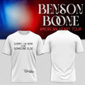 Benson Boone Merch 2026 American Heart Tour T-Shirt Sorry I'm Here For Someone Else Tee Gifts - Merchluma