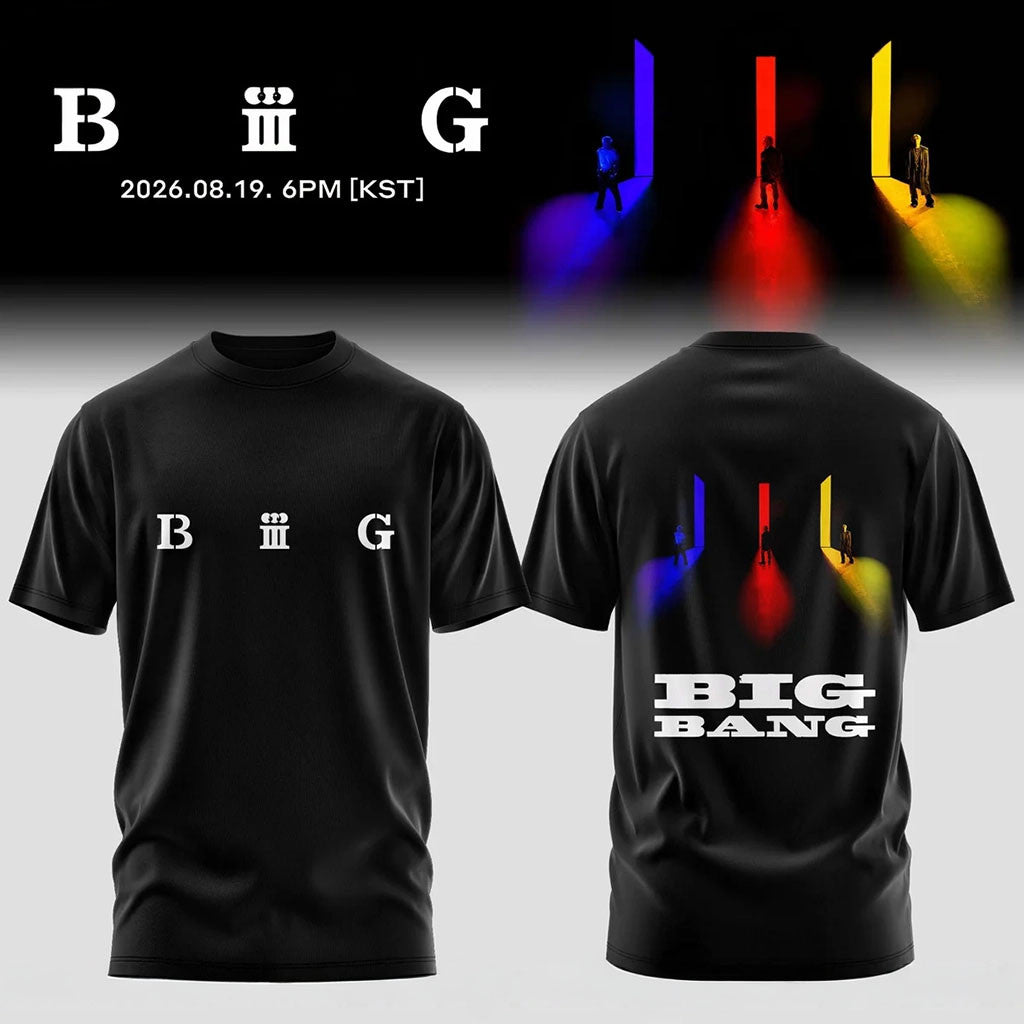 BigBang Cosmos Merch BigBang 20th Anniversary World Tour 26 27 T-Shirt Kpop Gear Gift For Fans - Merchluma