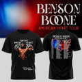 Benson Boone Merch 2026 American Heart Tour Dates Signed T-Shirt Gift Ideas For Music Lovers - Merchluma