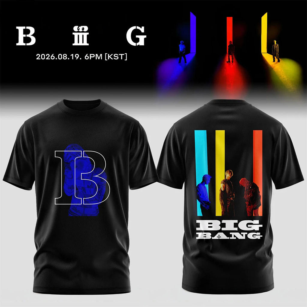 BigBang Cosmos Merch BigBang 20th Anniversary World Tour 26 27 T-Shirt Kpop Gifts - Merchluma