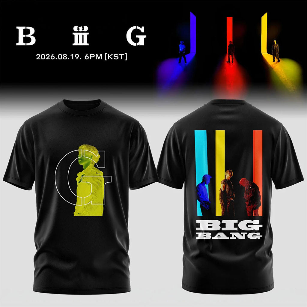 BigBang Merch BigBang 20th Anniversary World Tour 26 27 T-Shirt Best Kpop Gifts - Merchluma