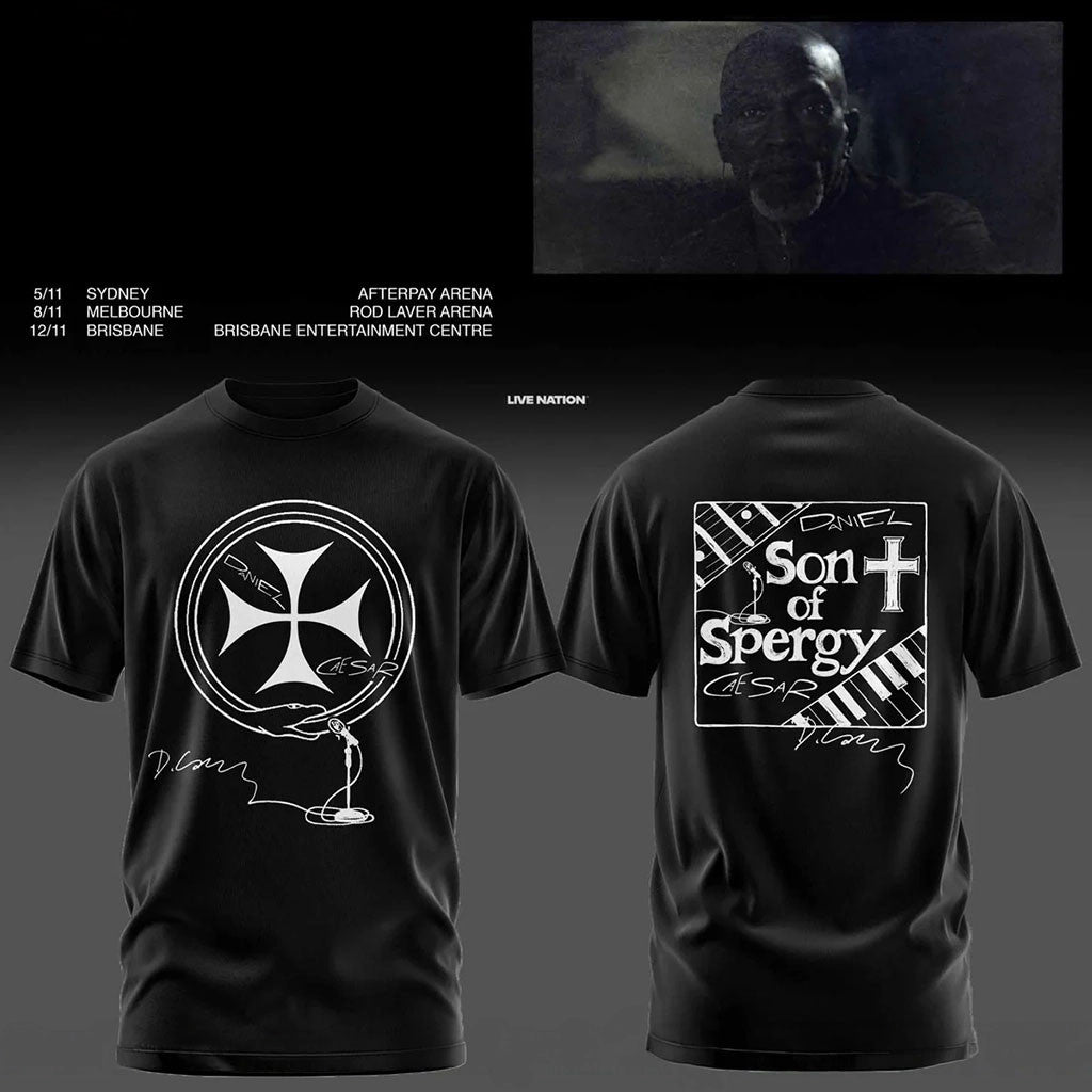 Daniel Caesar Merch Son Of Spergy Tour 2026 T-Shirt Music Gift Ideas For Guys - Merchluma