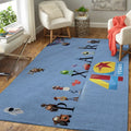 Pixar Merch 40 Years Of Pixar Rug 1986 2026 Animation Characters Anniversary Home Decorations - Merchluma