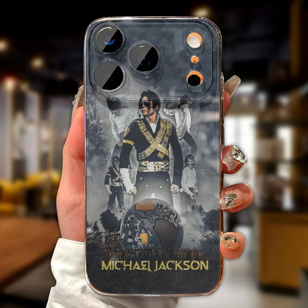 Michael Jackson Rock With You Phone Case King Of Pop Music Tribute Merch Gifts For Fans - Merchluma
