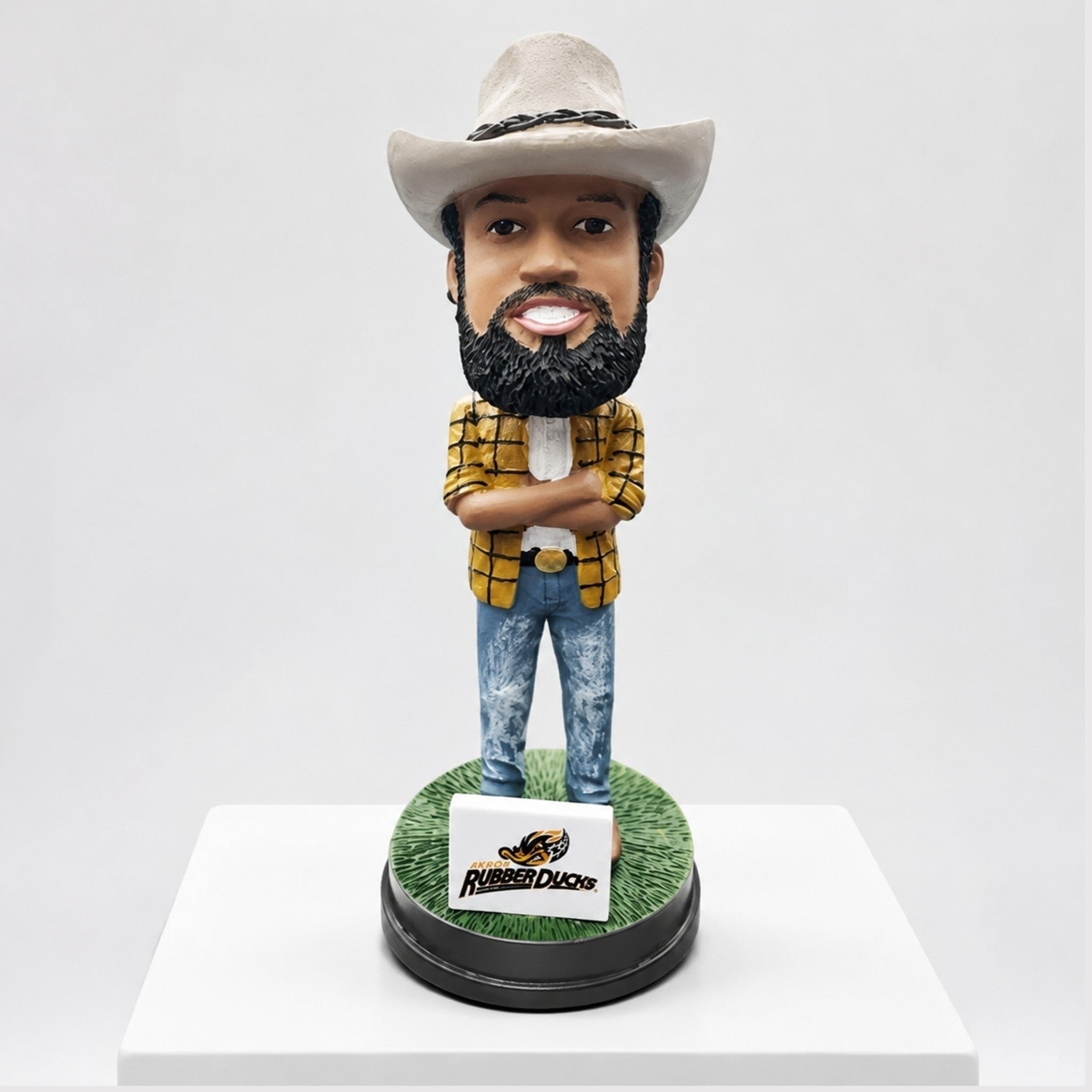 RubberDucks Denim Richards Funko Pop 2026 Akron RubberDucks Merch Display Room Decor - Merchluma